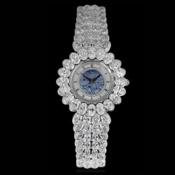 Statement Women's Wrist Watch 925 Sterling Silver Handmade Cocktail Luxe Jewelry