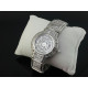 925 Sterling Silver Wristwatch Cubic Zirconia White Studded Baguette Jewelry